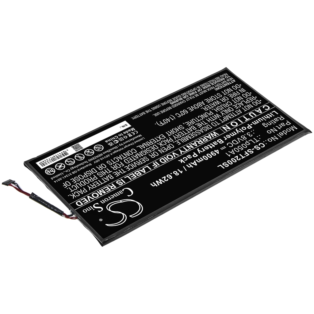 Akut Tabletin akku CS-SFT200SL