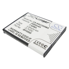 Yhteensopiva akun vaihto Samsung BP2000,EA-BP2000