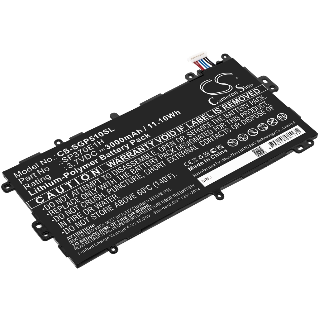 Akut Tabletin akku CS-SGP510SL
