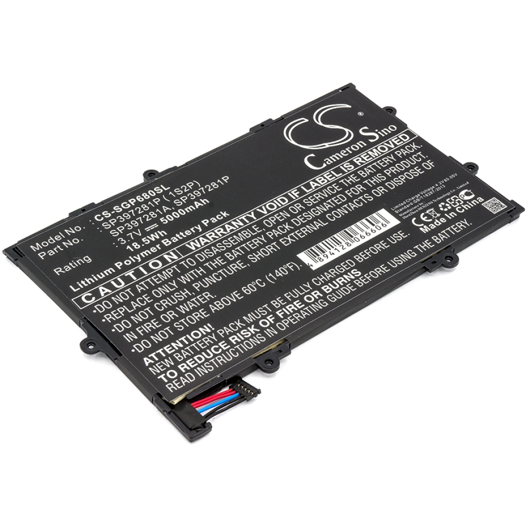 Akut Tabletin akku CS-SGP680SL