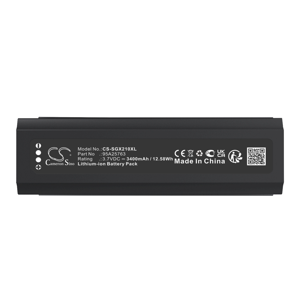 Mikrofonin akku Shure CS-SGX210XL