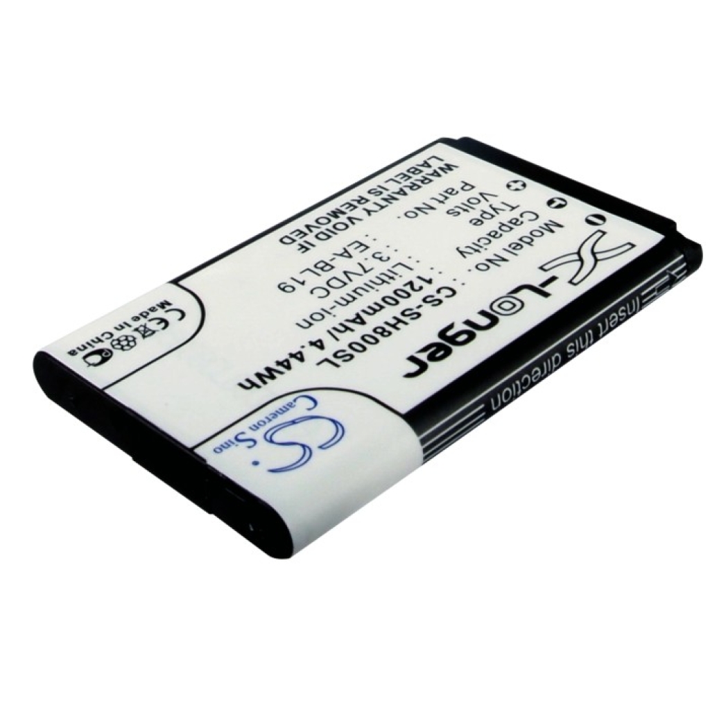 Battery compatible with Sharp