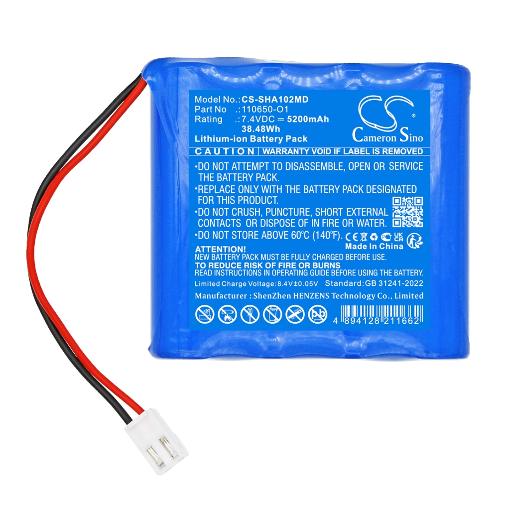 Lääketieteellinen akku Schiller MS-2010 (CS-SHA102MD)
