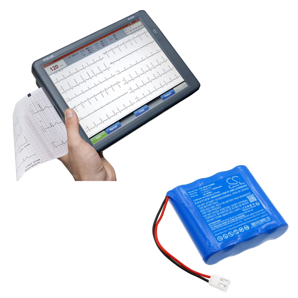 Lääketieteellinen akku Schiller MS-2010 (CS-SHA102MD)