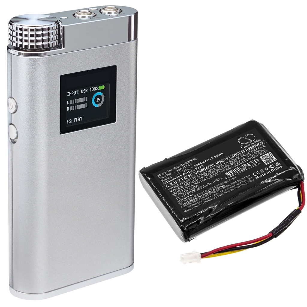 Yhteensopiva akun vaihto Shure 95A21764