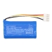 Yhteensopiva akun vaihto Shark CH700-2S1P