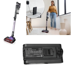 Yhteensopiva akun vaihto Shark XBATR725SL
