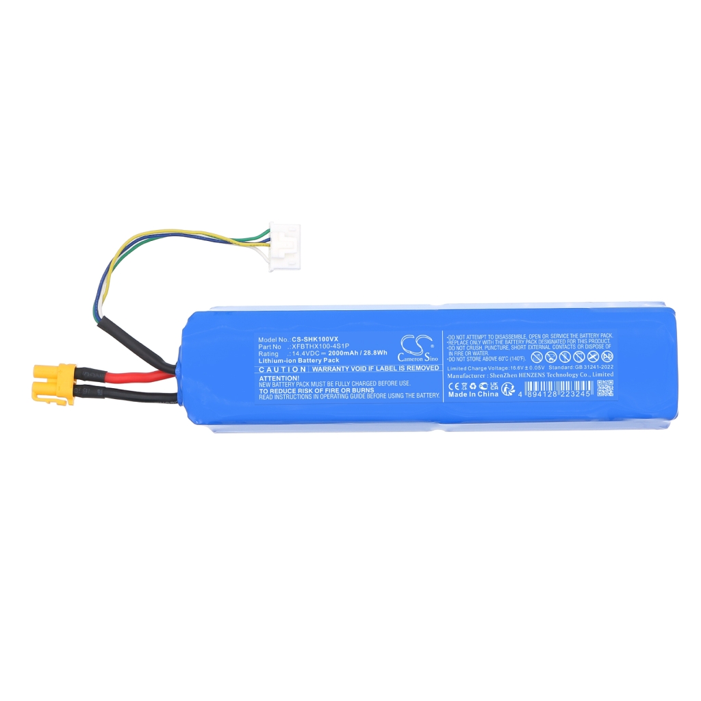 Akku Korvaa XFBTHX100-4S1P