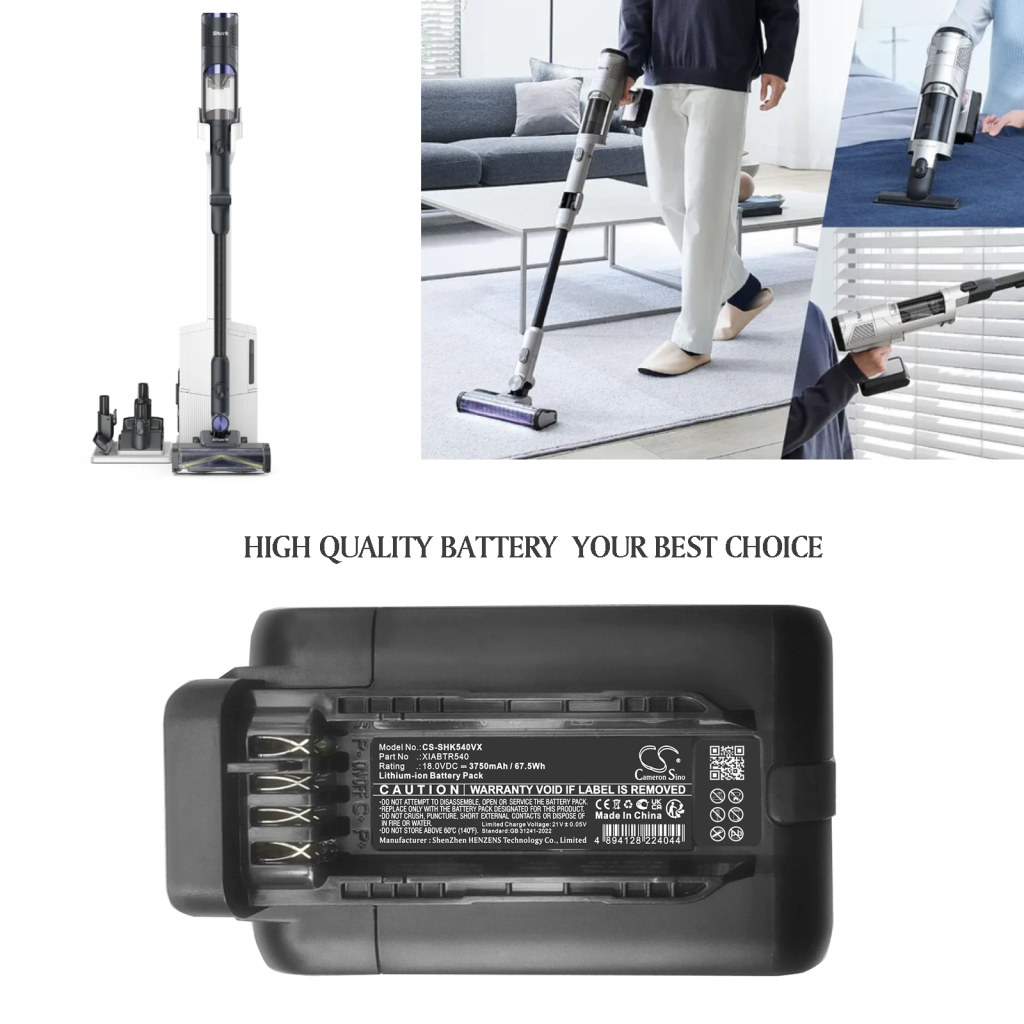 Akku Korvaa XIABTR540