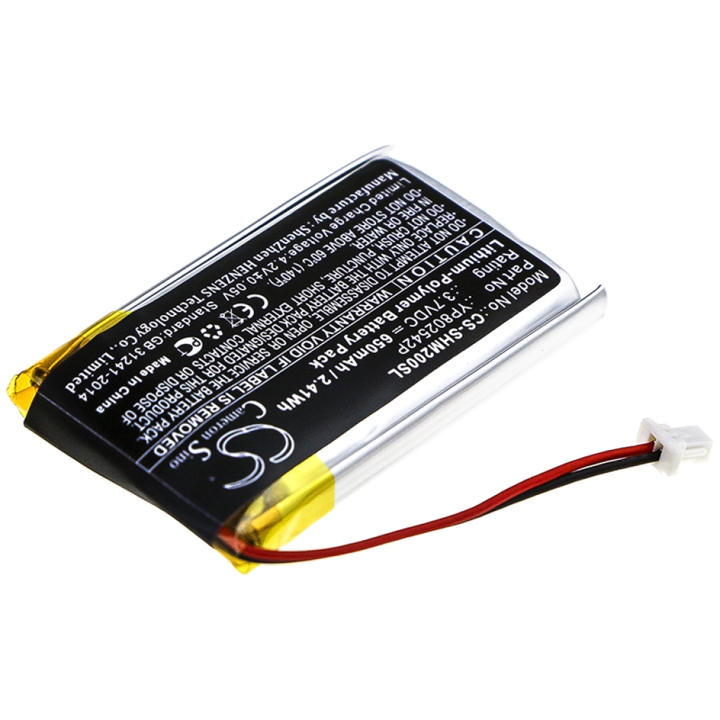 Yhteensopiva akun vaihto Sena YP802542P