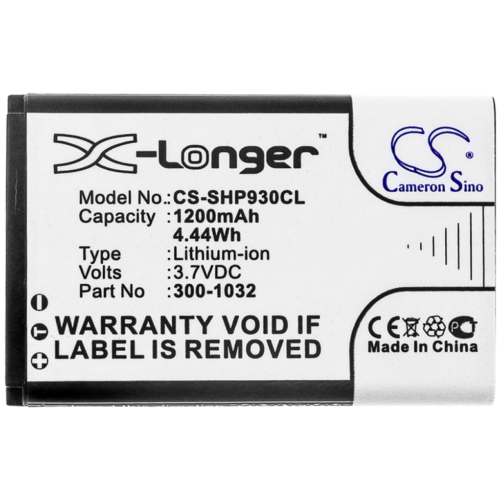 Langattoman puhelimen akku Rtx CS-SHP930CL