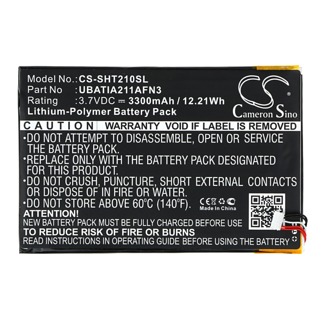 Akut Tabletin akku CS-SHT210SL