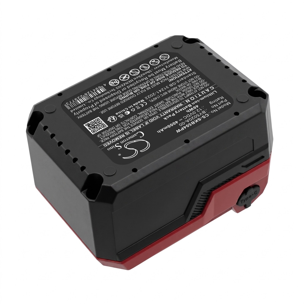 Akku yhteensopiva Skil CS-SKB504PW