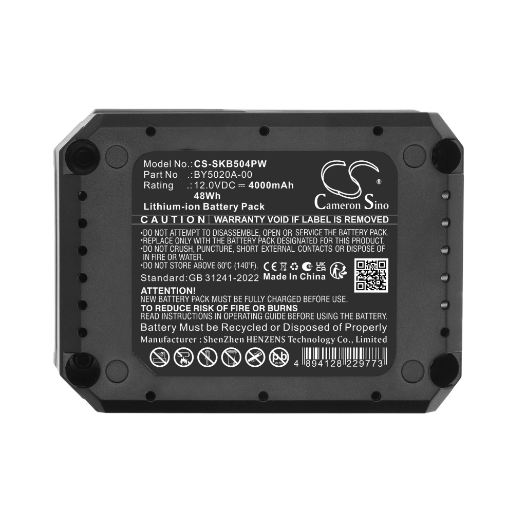 Akku yhteensopiva Skil CS-SKB504PW