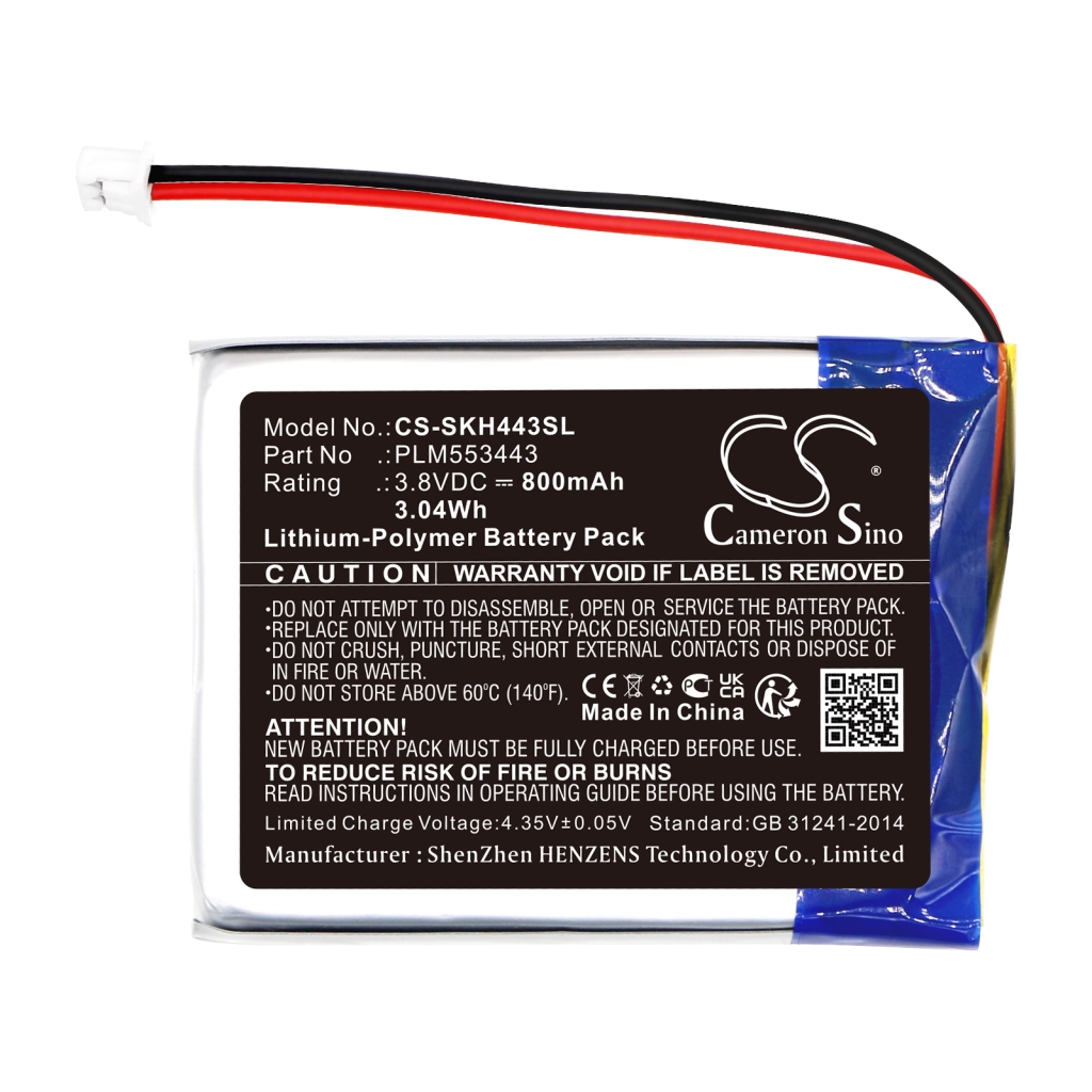 Akut Kotiturvakameran akku CS-SKH443SL
