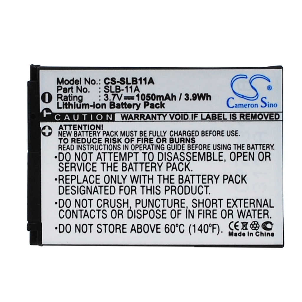 Akut Kameran akku CS-SLB11A