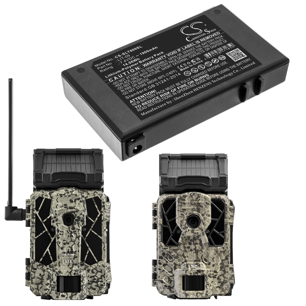 Yhteensopiva akun vaihto Spypoint LIT-09