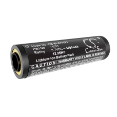 Yhteensopiva akun vaihto Streamlight 74000,74001,74002,74004,74011...