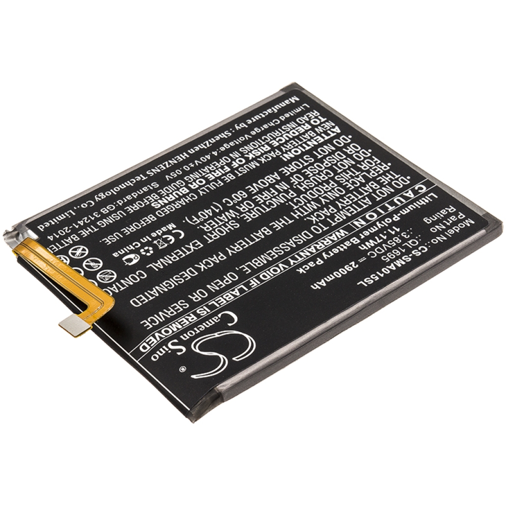 Yhteensopiva akun vaihto Samsung QL1695