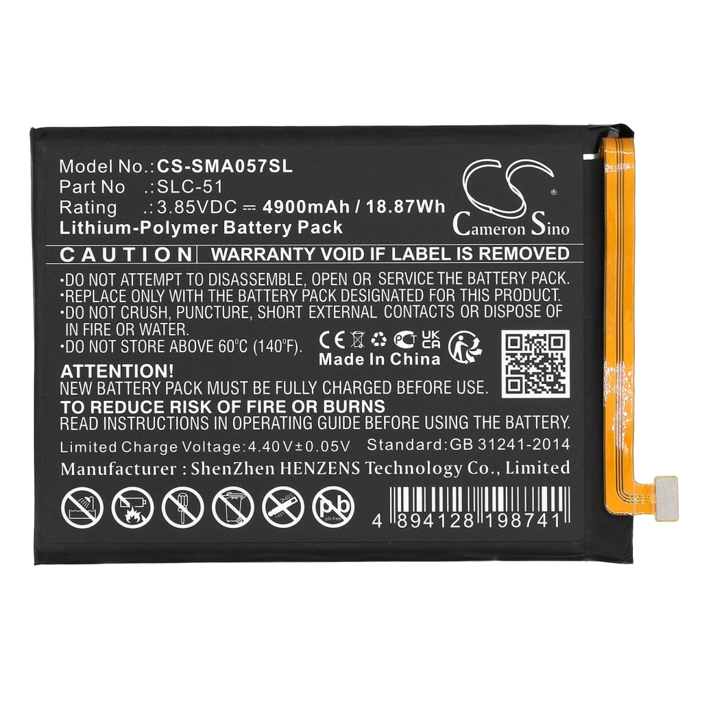 Matkapuhelimen akku Samsung CS-SMA057SL