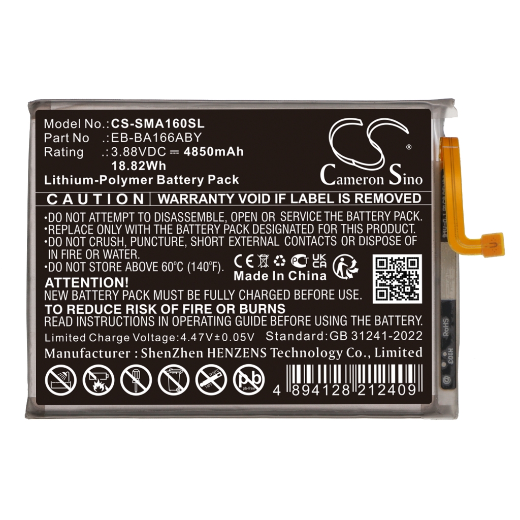 Matkapuhelimen akku Samsung CS-SMA160SL