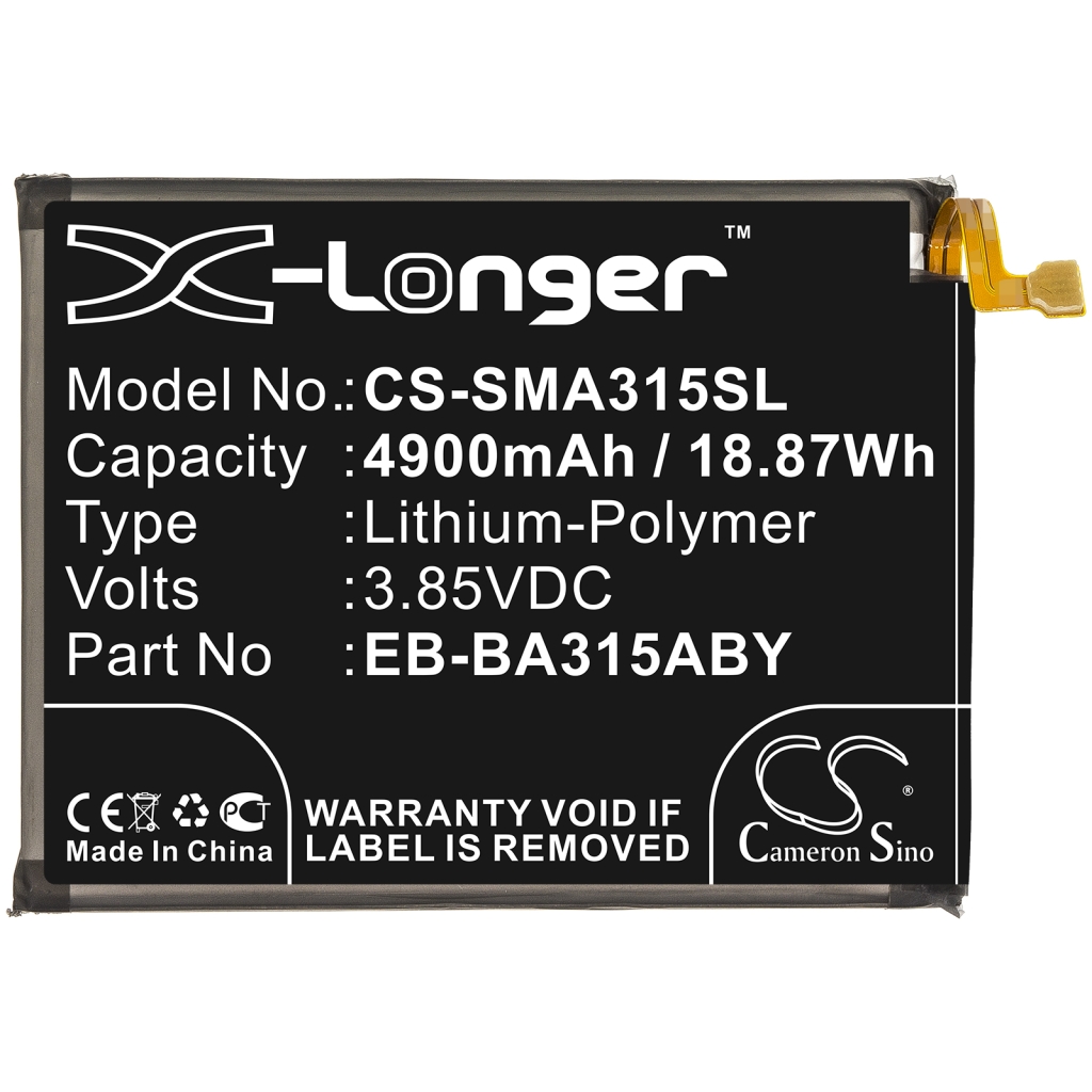 Yhteensopiva akun vaihto Samsung EB-BA315ABY