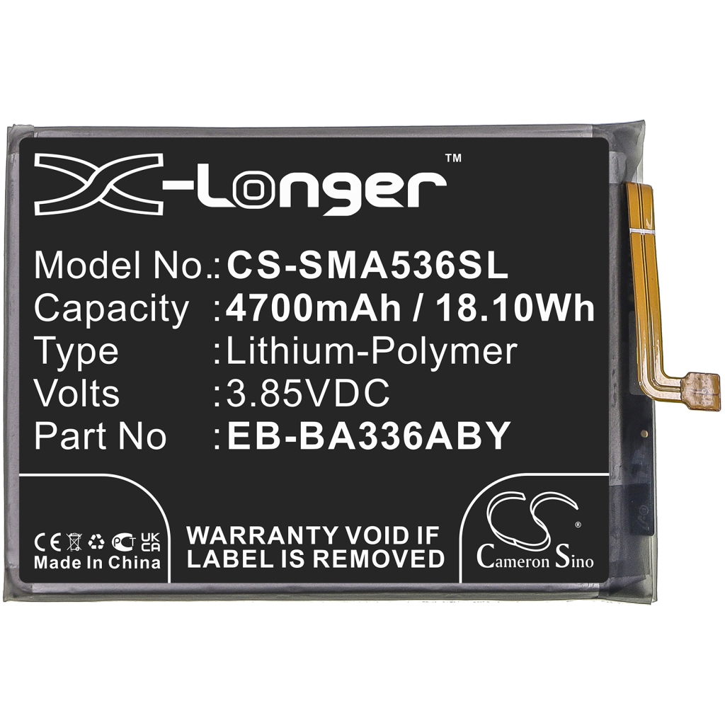 Matkapuhelimen akku Samsung CS-SMA536SL