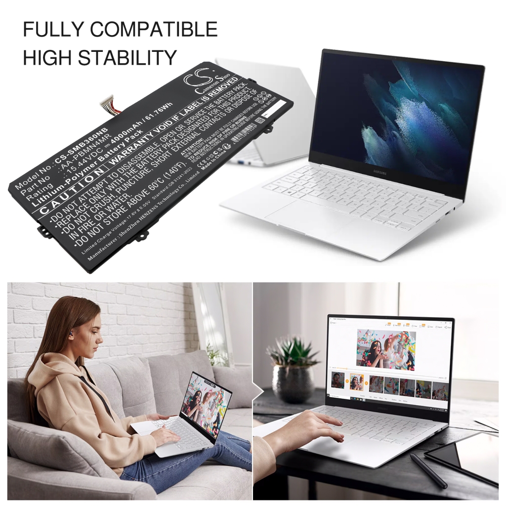 Kannettavan tietokoneen akku Samsung CS-SMB360NB
