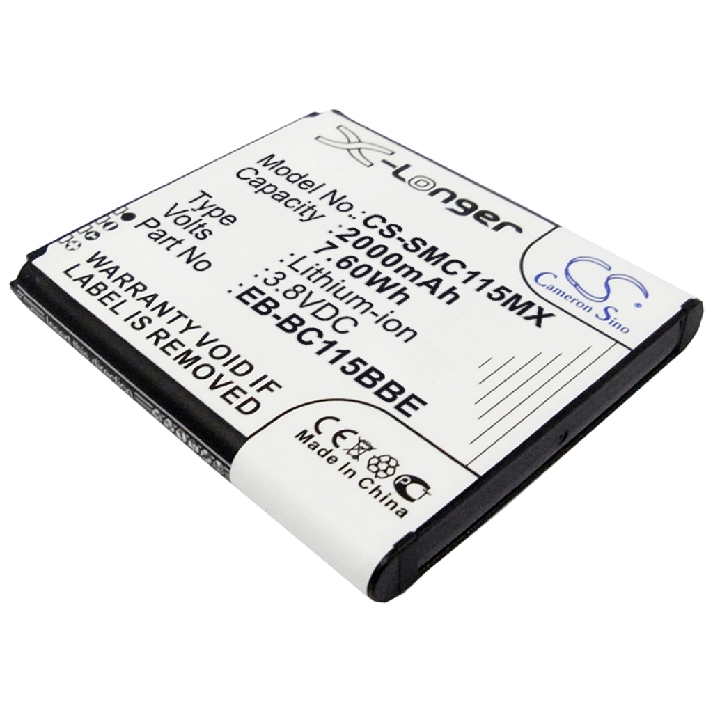 Akut Kameran akku CS-SMC115MX