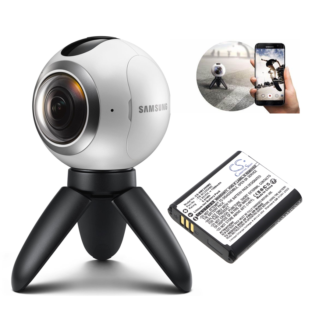 Kameran akku Samsung CS-SMC200MC