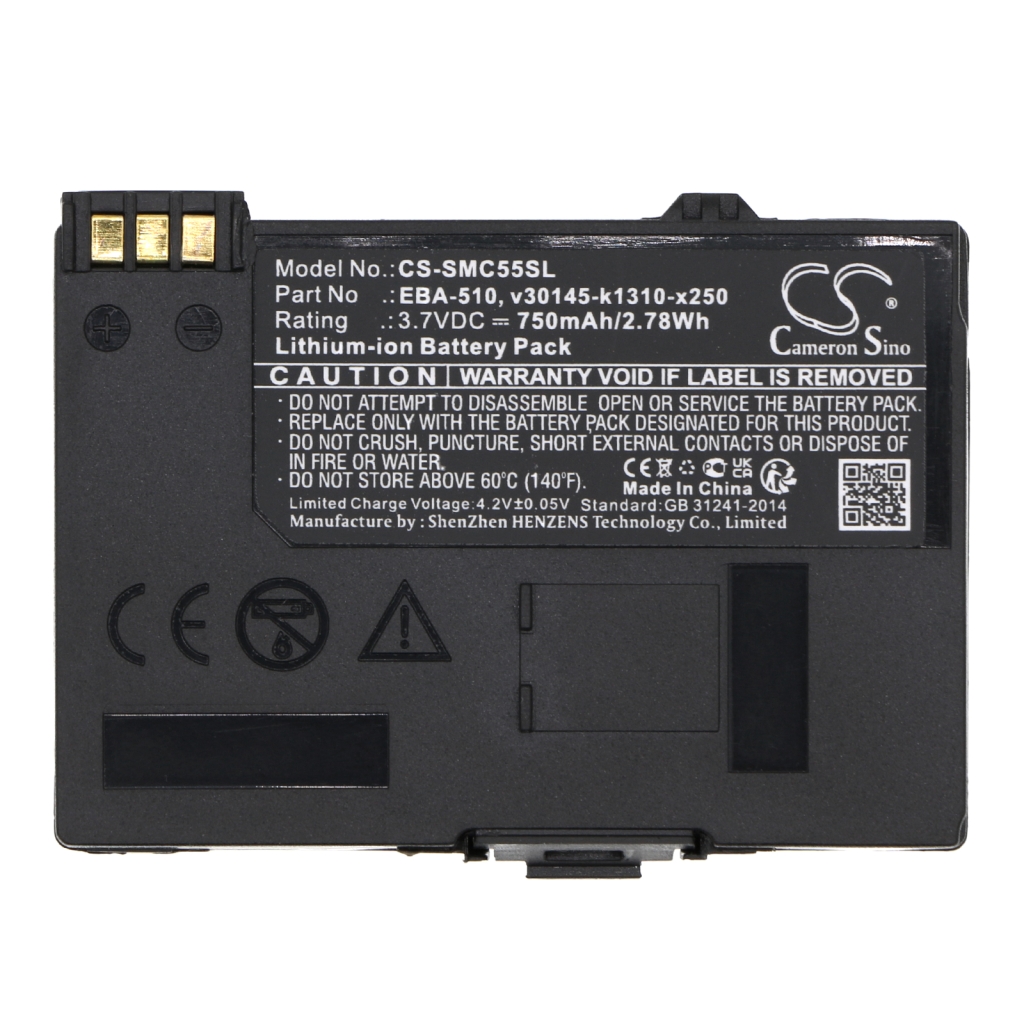 Matkapuhelimen akku Siemens S56 (CS-SMC55SL)