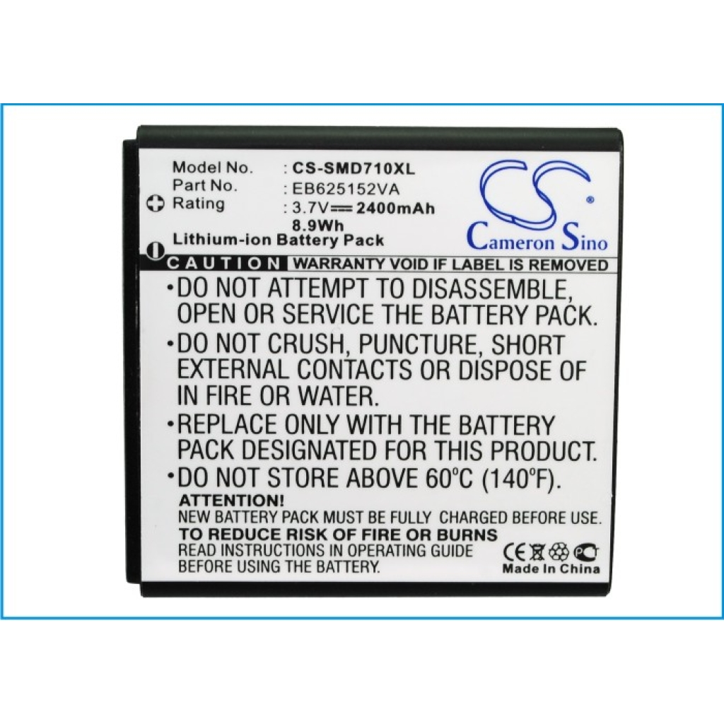Akku yhteensopiva Samsung Sprint CS-SMD710XL