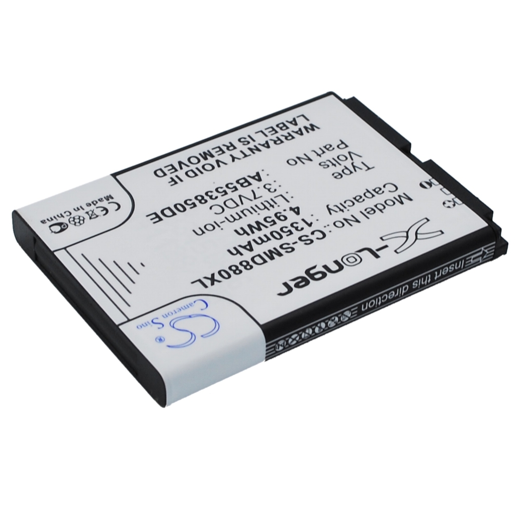 Akku yhteensopiva Samsung CS-SMD880XL