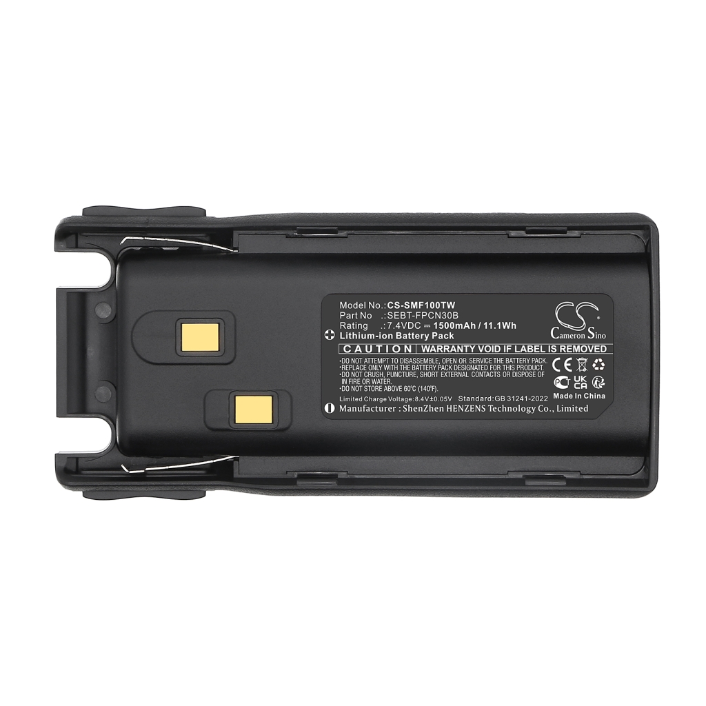 Kaksisuuntaisen radion akku Samcom CS-SMF100TW