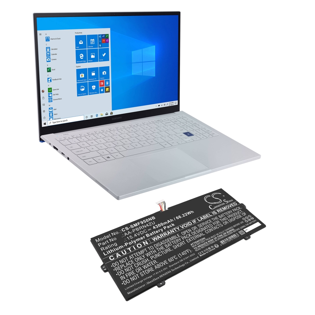 Kannettavan tietokoneen akku Samsung CS-SMF950NB
