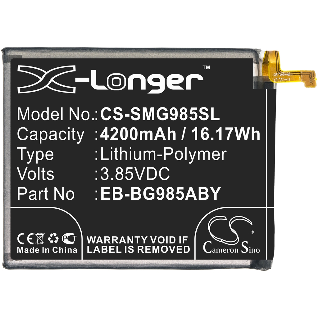 Yhteensopiva akun vaihto Samsung EB-BG985ABY