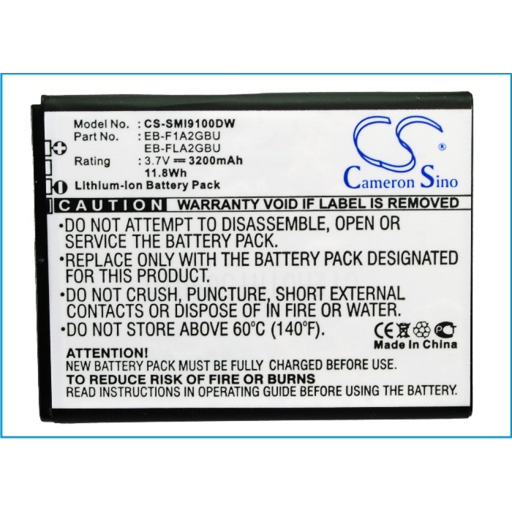 Akku yhteensopiva Samsung CS-SMI9100DW
