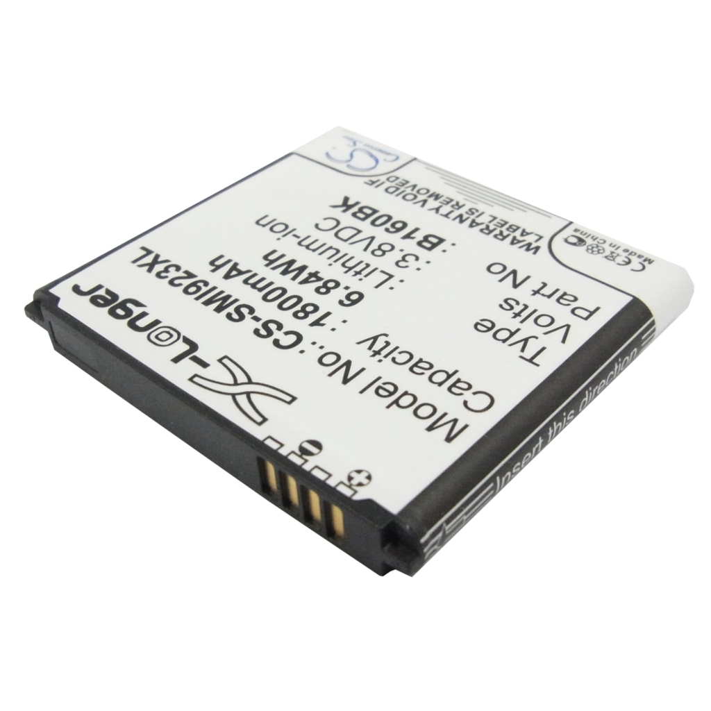 Akku yhteensopiva Samsung CS-SMI923XL