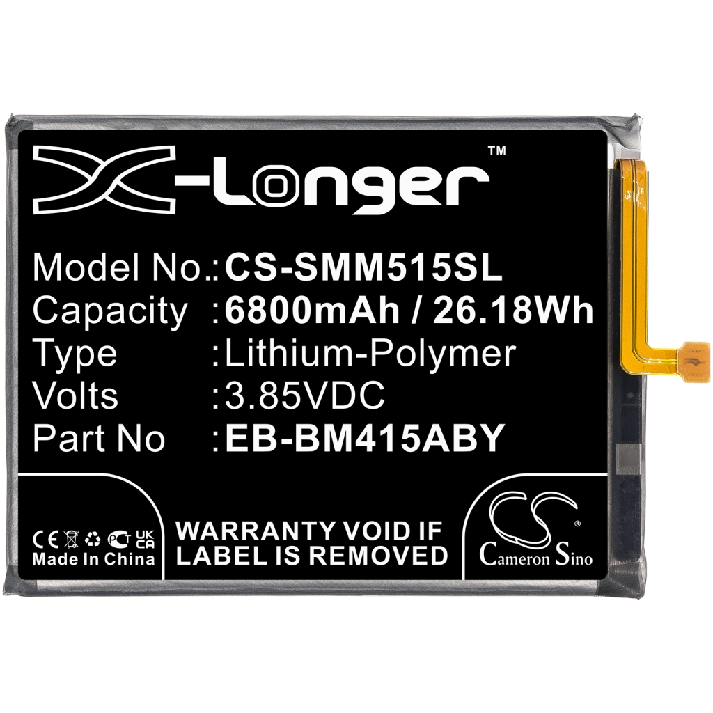 Yhteensopiva akun vaihto Samsung EB-BM415ABY