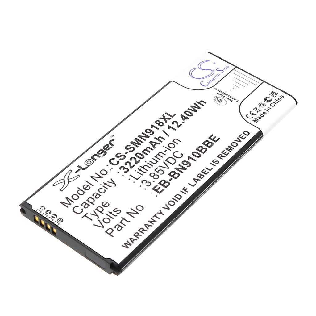 Yhteensopiva akun vaihto Samsung EB-BN910BBE