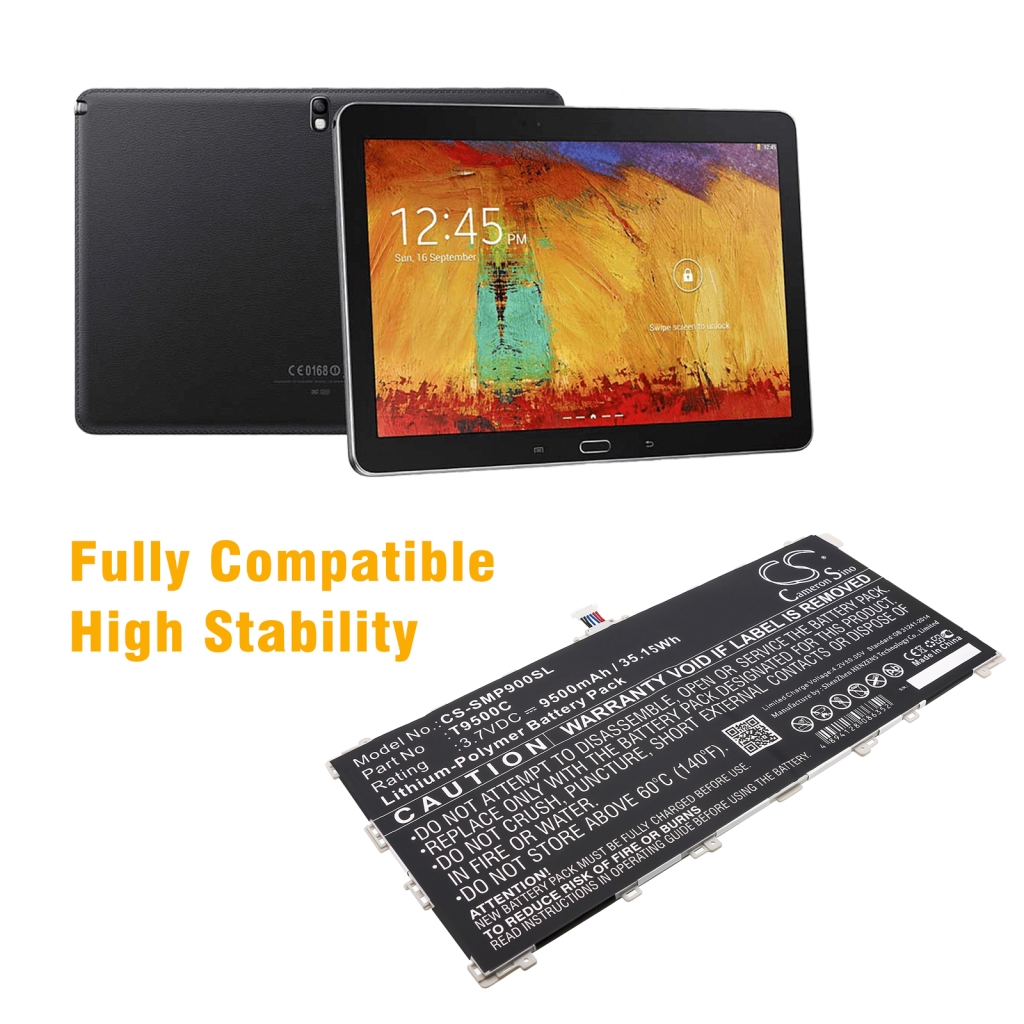 Tabletin akku Samsung CS-SMP900SL
