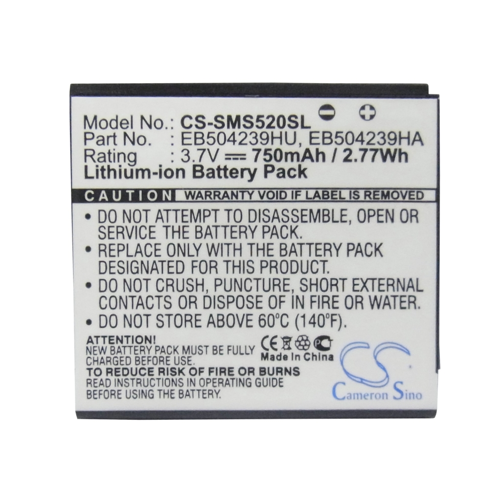 Matkapuhelimen akku Samsung GT-S5200C