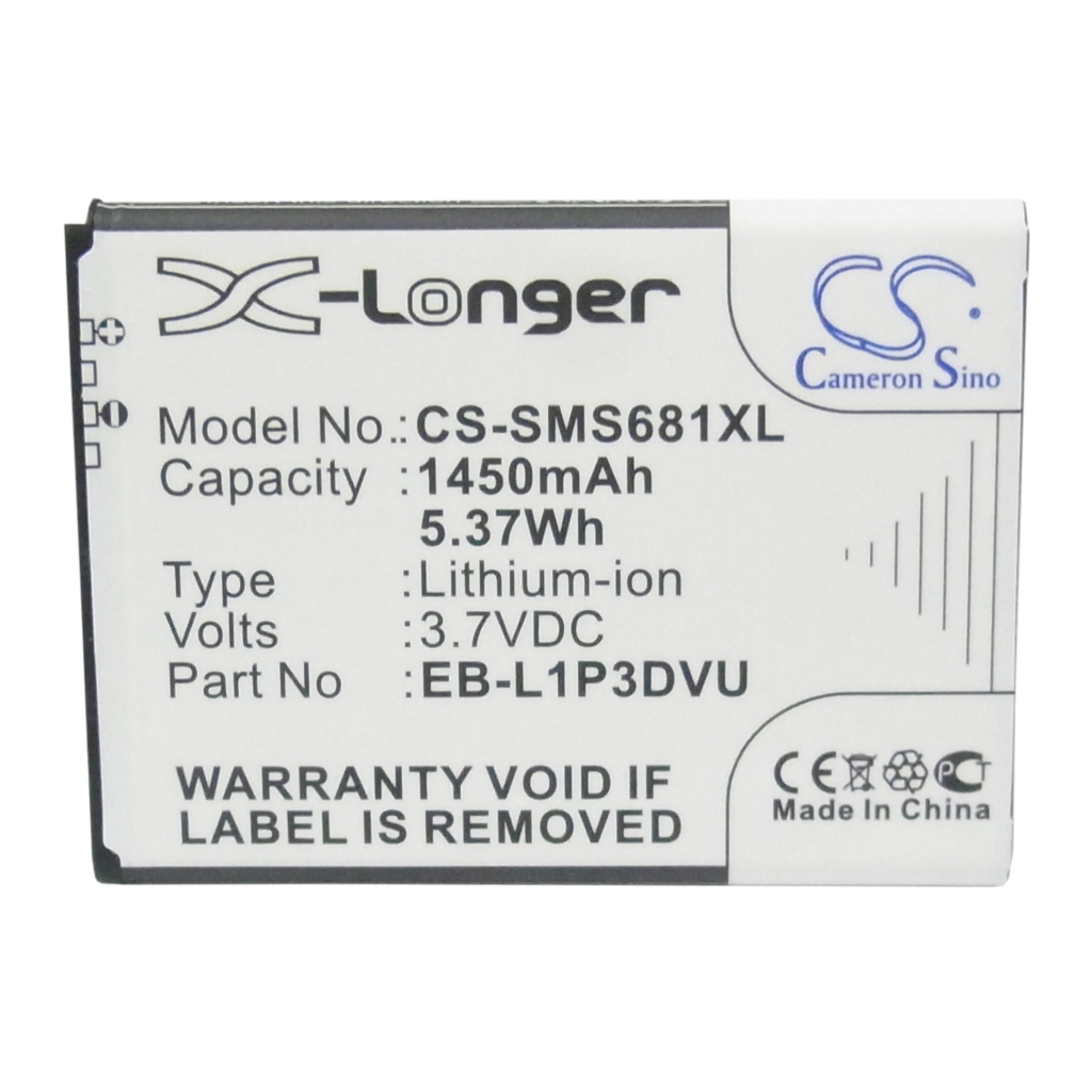Akku yhteensopiva Samsung CS-SMS681XL