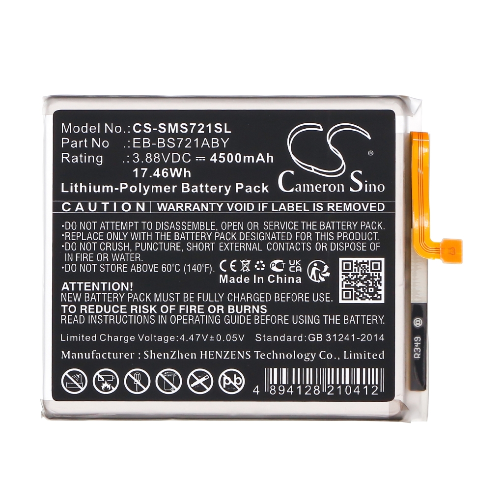 Yhteensopiva akun vaihto Samsung EB-BS721ABY