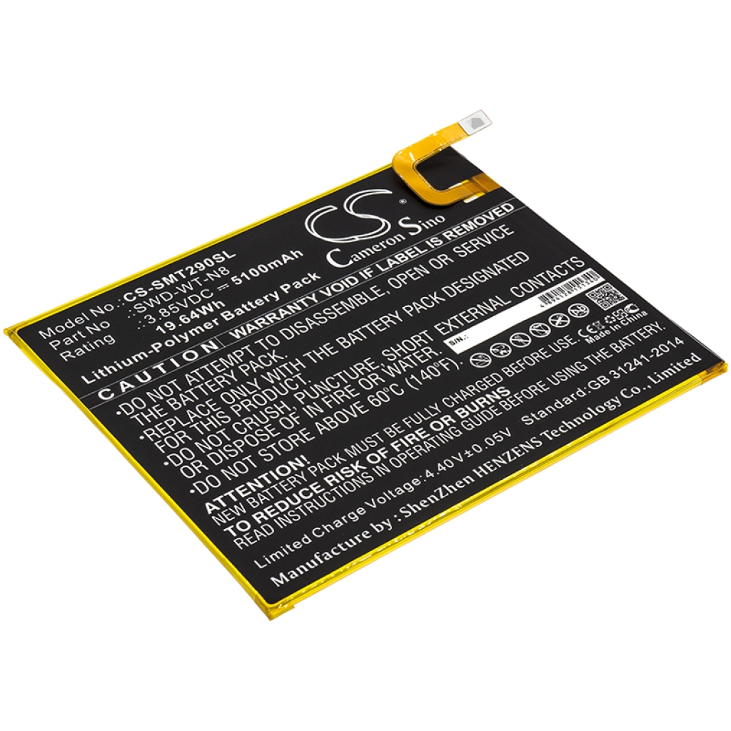 Akut Tabletin akku CS-SMT290SL