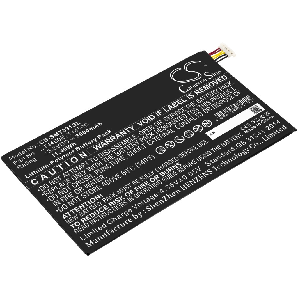 Akut Tabletin akku CS-SMT331SL