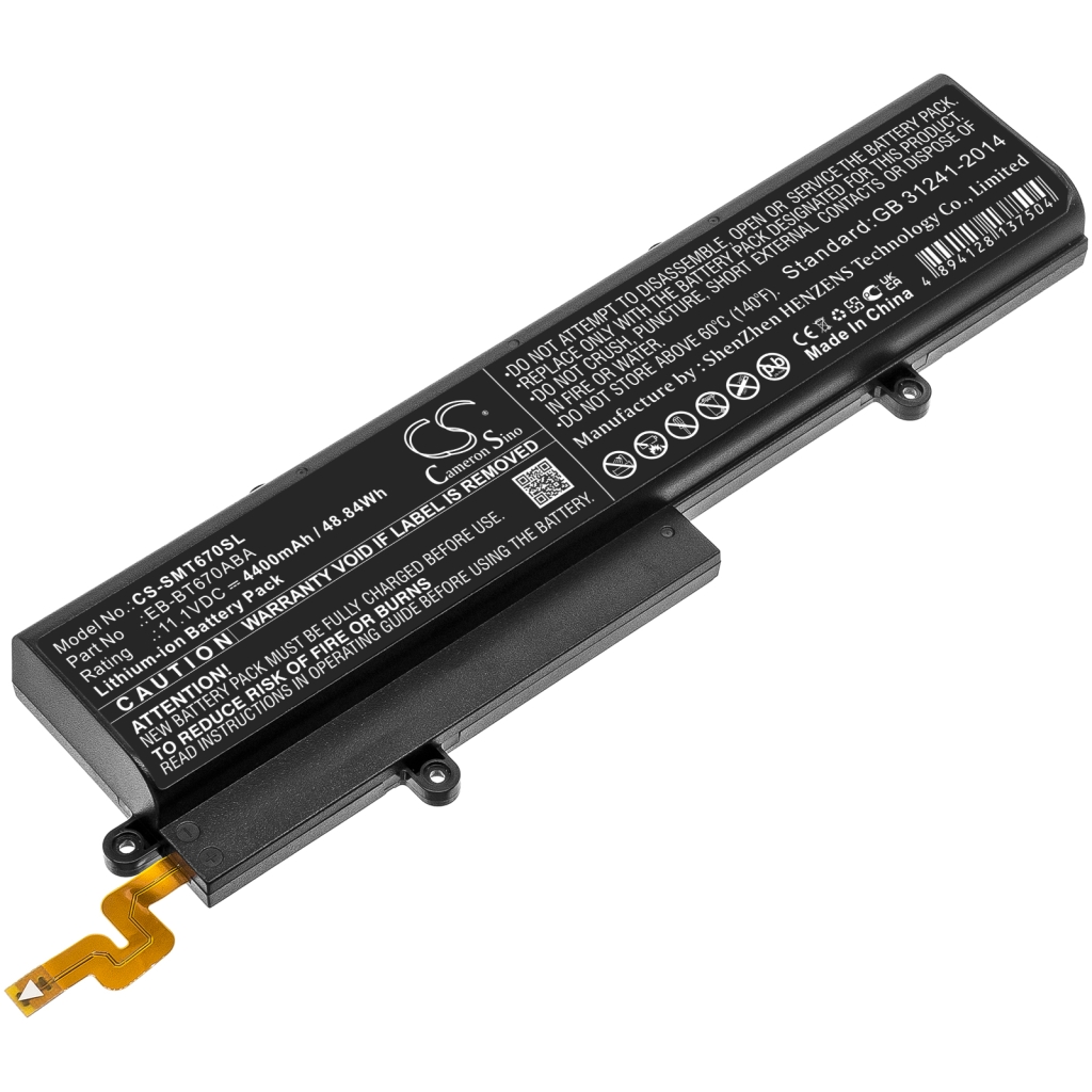 Akut Tabletin akku CS-SMT670SL