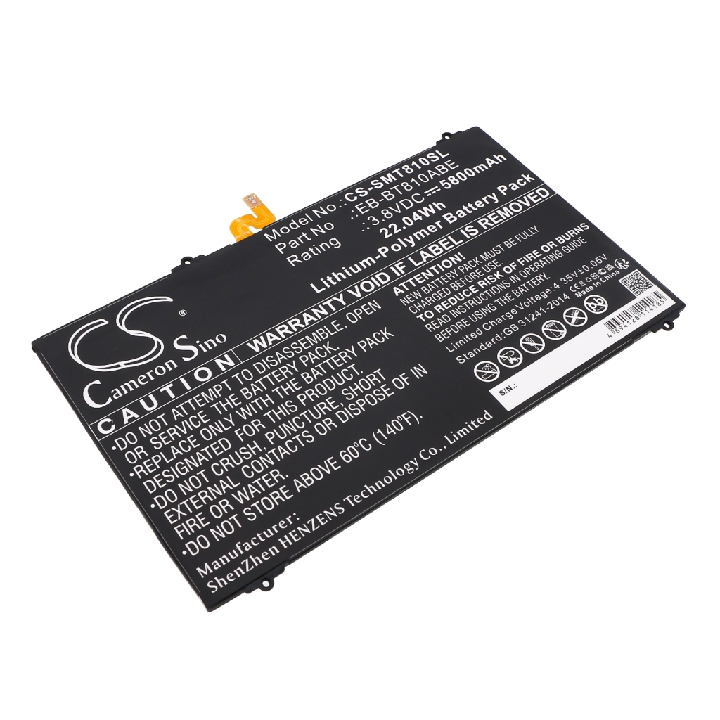 Tabletin akku Samsung SM-T815N0 (CS-SMT810SL)
