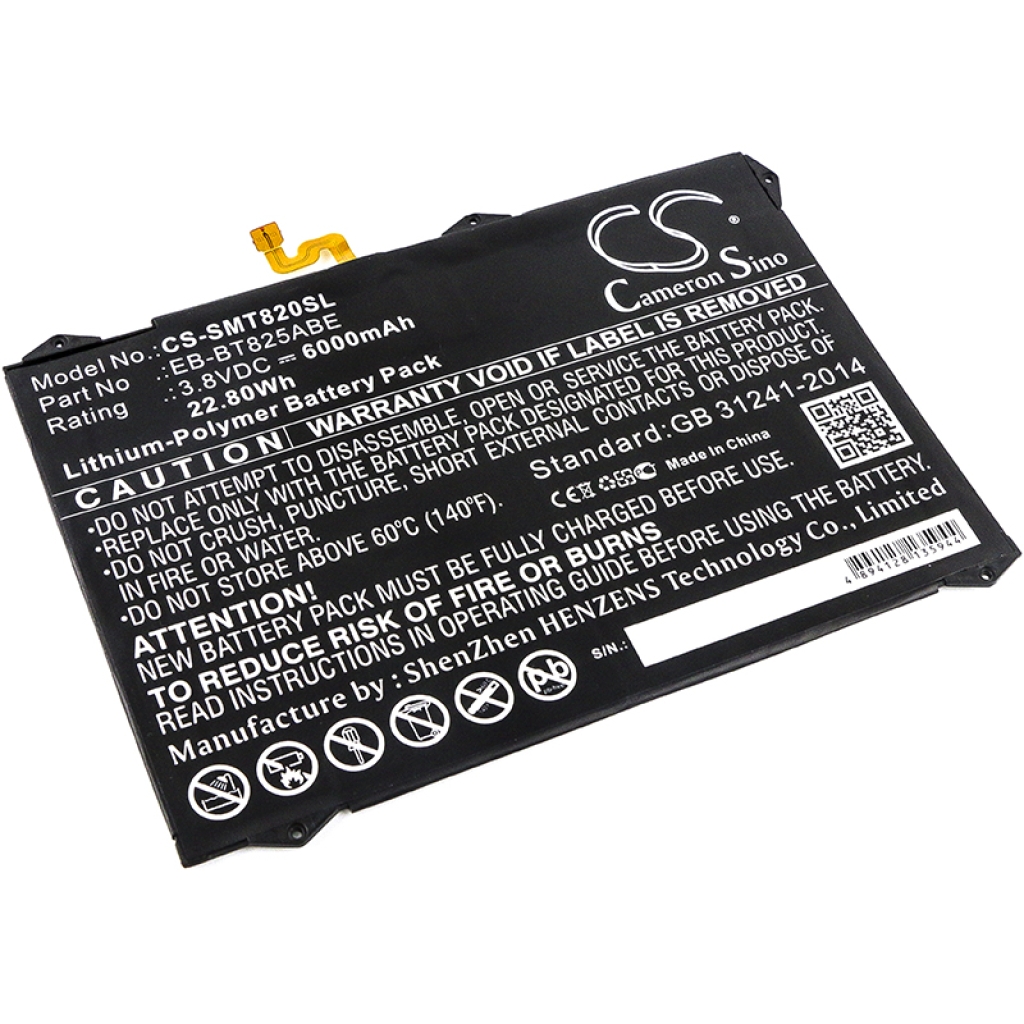 Akut Tabletin akku CS-SMT820SL
