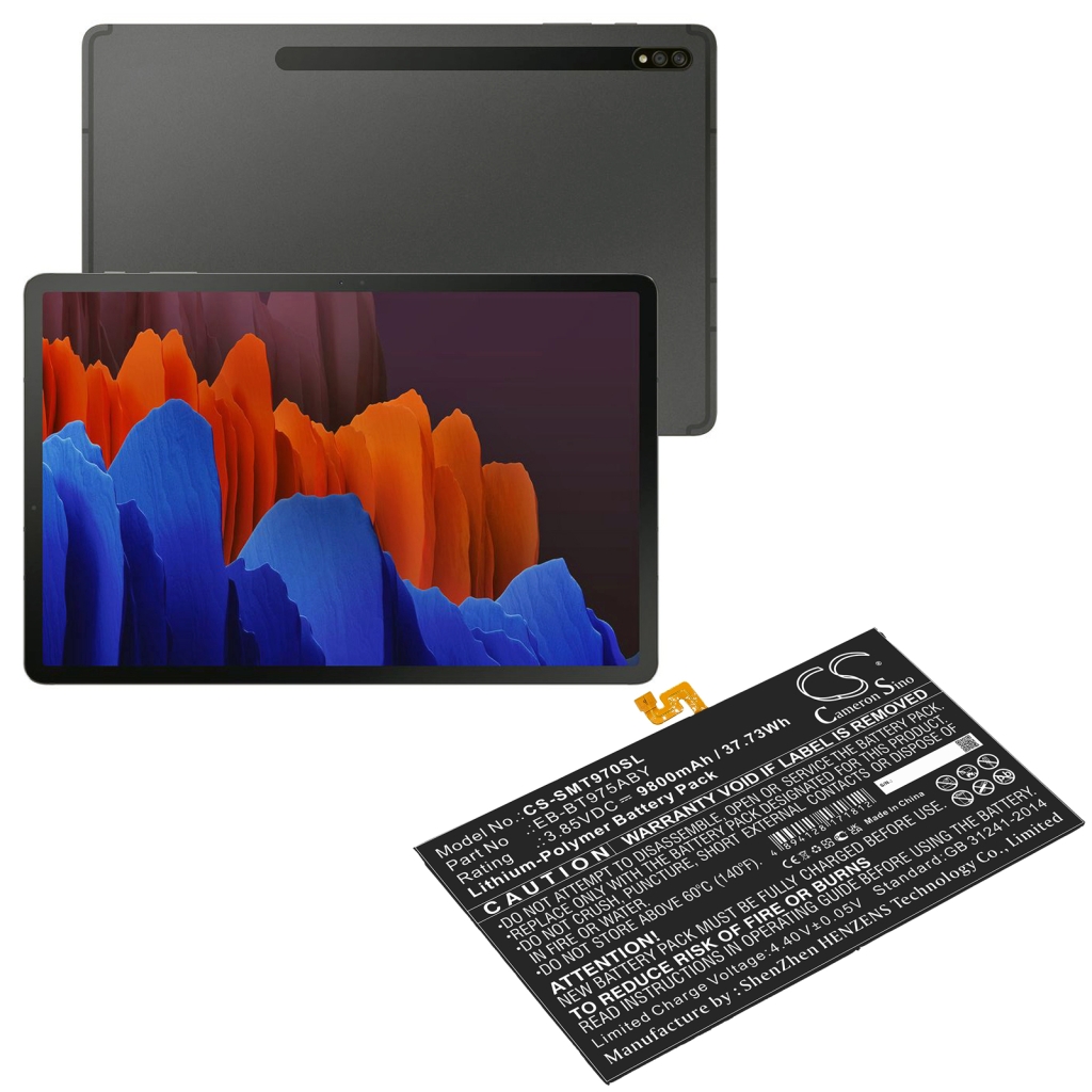 Akut Tabletin akku CS-SMT970SL